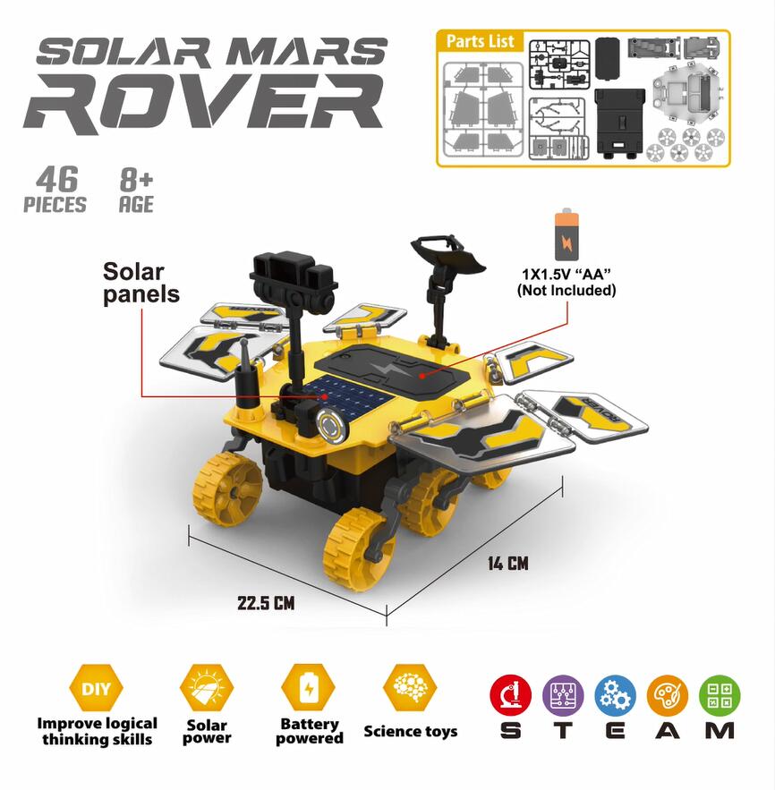 Solar Panel Mars Rover